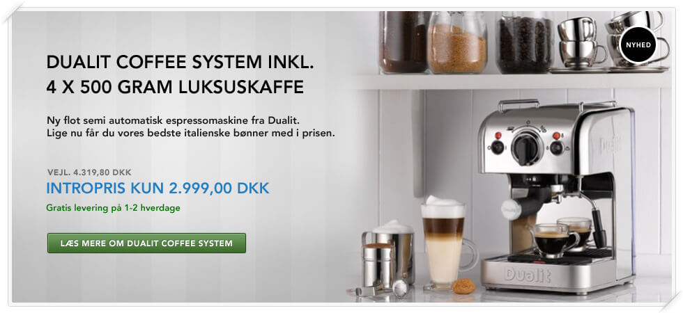 Dualit Coffee System