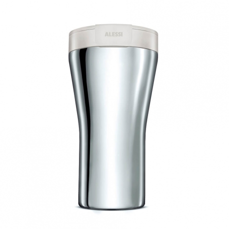 Alessi Caffa Rejsekrus 0,4L Hvid