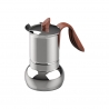 G.A.T Opera Wood 4 Kop. Espressokande Stål