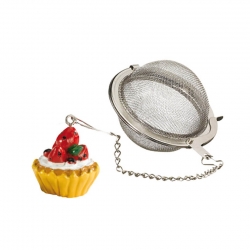 Tesi i Kæde med Cupcake-Figur