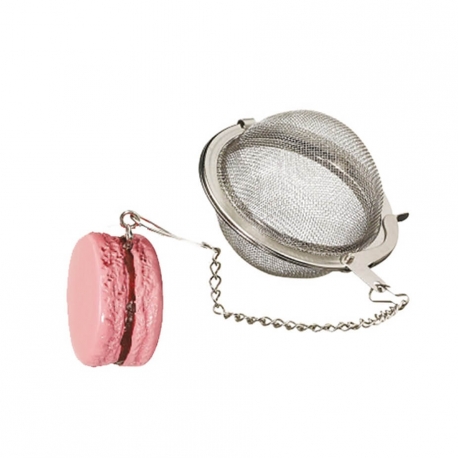 Tesi i Kæde med Macaron-Figur