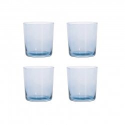 Aida RAW Vandglas 37 cl 4 Stk Blå
