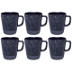 Aida RAW Krus m. Hank 0,30L 6 stk. Nordic Black