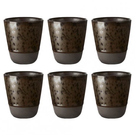 Aida RAW Termokrus 0,25L 6 stk. Nordic Brown