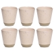 Aida RAW Termokrus 0,25L 6 stk. Nordic Nude