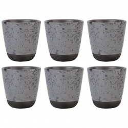 Aida RAW Krus 30 cl 6 Stk Nordic Grey