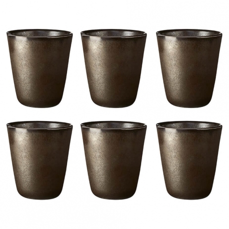 Aida RAW Termokrus 0,30L 6 stk. Metallic Brown