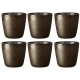 Aida RAW Krus 0,3L 6 stk. Metallic Brown