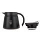Hario V60-02 Rustfrit Stål Server 0,6L Sort