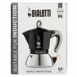 Bialetti Moka Induction 2 Kop. Espressokande Sort
