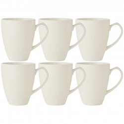 Colormix Krus 0,32L 6 stk. Hvid