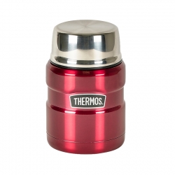 Thermos Madtermoflaske 0,47 L Mørkerød