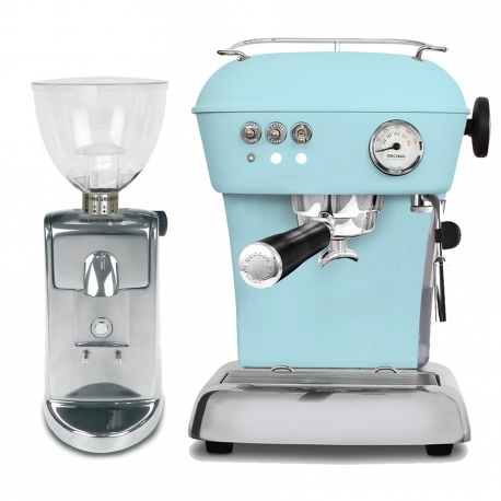 Ascaso Dream Zero Kid Blue Espressomaskine Inkl. i-Mini I2 Kværn
