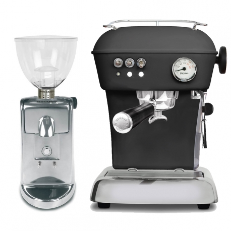 Ascaso Dream Zero Model 2020 Anthracite Espressomaskine Inkl. i-Mini I2 Kværn