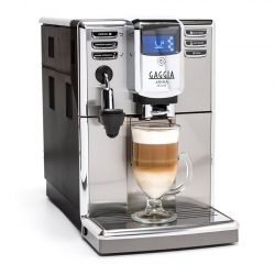 Gaggia Anima De Luxe Stål/Sort Espressomaskine