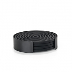 Zone Rocks Glasbrikker 4 Stk Sort
