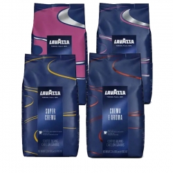 Lavazza Mixpakke 4kg Hele Kaffebønner