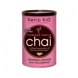 David Rio Chai Flamingo Vanilla Decaf & Sukkerfri 337g