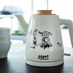 Pippi Keramik Elkedel 1,2 L Pippi & Hr. Nilsson