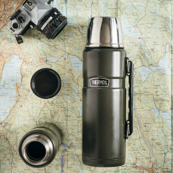 Thermos Stainless King Termoflaske 1,2 L Army