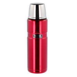 Thermos Stainless King Termoflaske 1,2 L Mørkerød