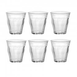 Duralex Picardie Caféglas 9 cl 6 stk