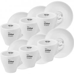 Ascaso Cappuccinokopper 6 stk