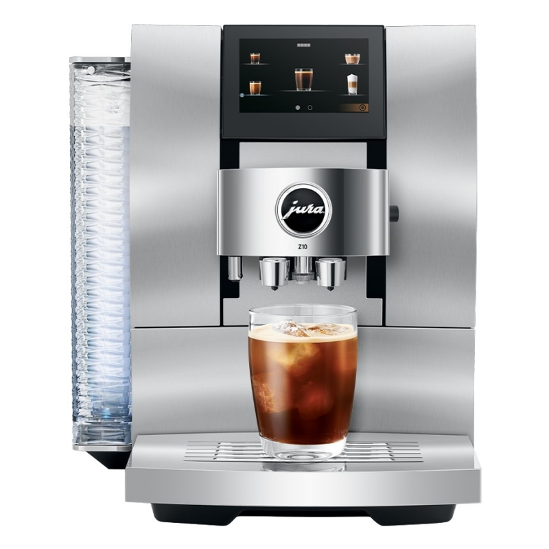 Revolutionerende Kan beregnes meditativ Jura Z10 (EA) Aluminium White Espressomaskine Inkl. 2kg Rigtig Kaffe &  Cappuccinokopper