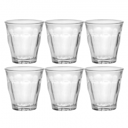 Duralex Picardie Caféglas 20 cl 6 Stk