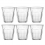 Duralex Picardie Caf&eacute;glas 25 cl 6 Stk