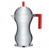Alessi Pulcina 6 Kop. Rød Espressokande