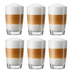 Jura Latte Macchiato Glas 22 cl 6 Stk