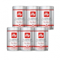 Illy Espresso Classico 6x250g Hele kaffebønner