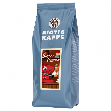Rigtig Kaffe Super Crema 500g