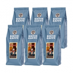 Rigtig Kaffe Espresso 6x500g