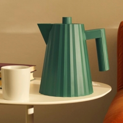 Alessi Plissé Elkedel 1 L Grøn