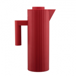 Alessi Plissé Termokande 1L Rød