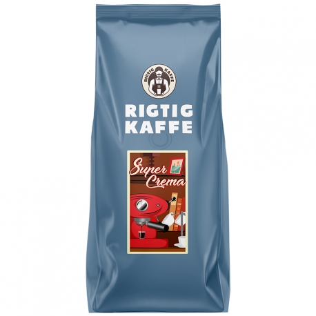 Rigtig Kaffe Super Crema 1kg