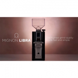 Eureka Mignon Libra Chrome/Mat Sort Espressokværn