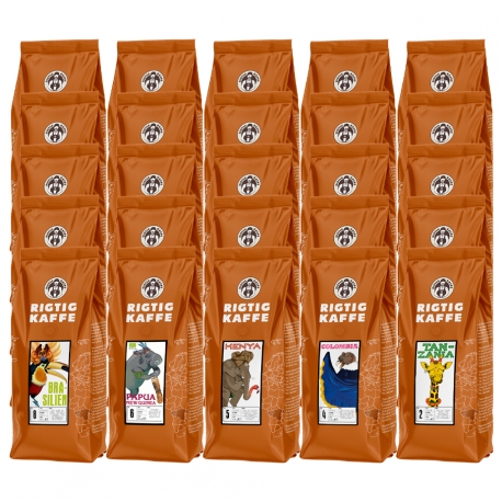 Rigtig Kaffe Mixpakke 10kg