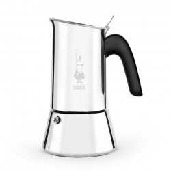 Bialetti Venus Elegance 6 Kop. Espressokande Inkl. Kaffemølle & 400g Rigtig Kaffe