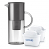 Stelton EM vandfilterkande 2 L Smoke Inkl. Filter