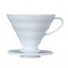 Hario V60-02 Keramik dripper Hvid 2 Kop.