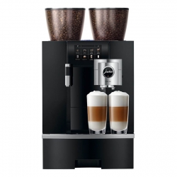 Jura Giga X8c (EB) Alu Black Espressomaskine Inkl. 1L Cooler, Pleje, 12kg Kaffe & Opsætning