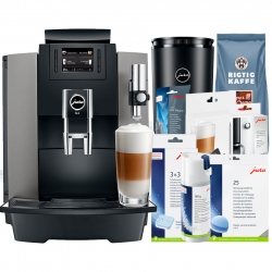 Jura WE8 (EA) Espressomaskine Inkl. 2,5L Cooler, Pleje & 6kg Kaffe