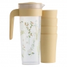 DAY Useful Everyday Kande Inkl. 4 Stk Glas 40 cl Gul