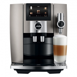 Jura J8 (EA) Midnight Silver Espressomaskine Inkl. Startpakke