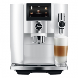 Jura J8 (EA) Piano White Espressomaskine Inkl. Startpakke