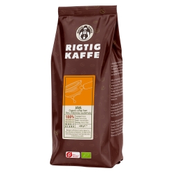 Rigtig Kaffe Organic Java 400g Hele kaffebønner