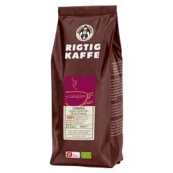 Rigtig Kaffe Organic Chiapas 400g Hele kaffebønner